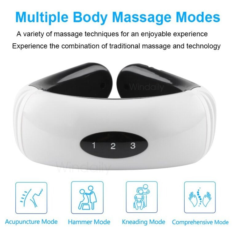 EMS Pulse Neckology Lymphvity Massager Set