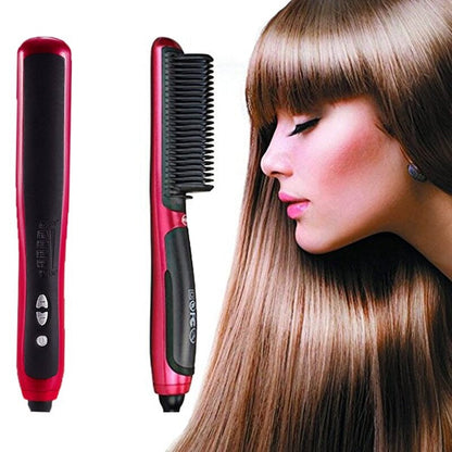 2 IN 1 Hair Straightening Curls Styler